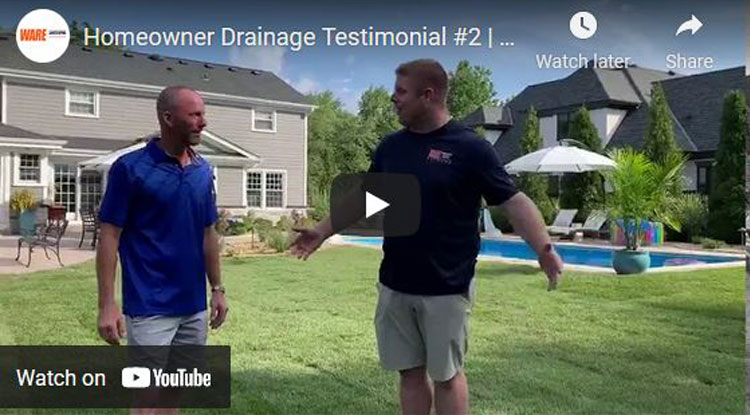Homeowner Drainage Testimonial #2