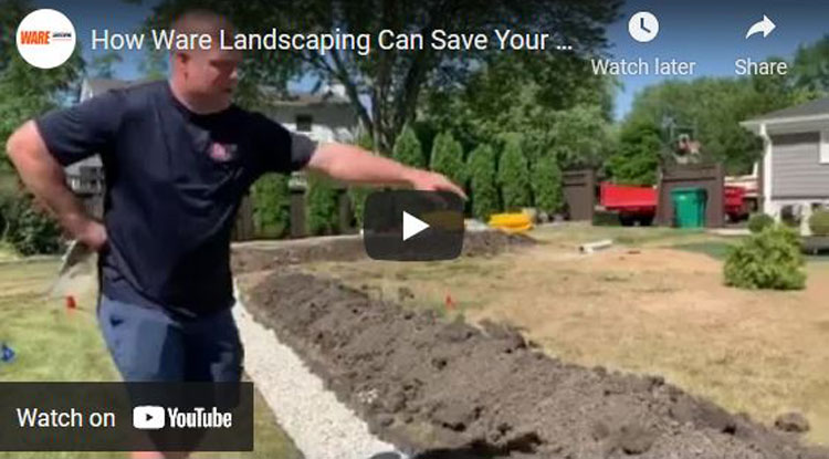 How Ware Landscaping Can Save Your Yard from Flooding