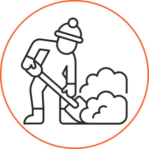 Manual Plowing Icon