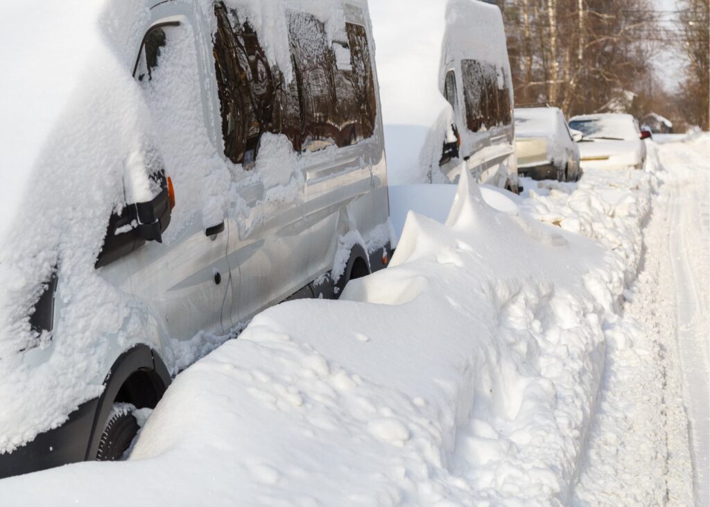 Commercial snow removal is a service to clear snow and ice from commercial properties such as parking lots, driveways, walkways, and other areas.