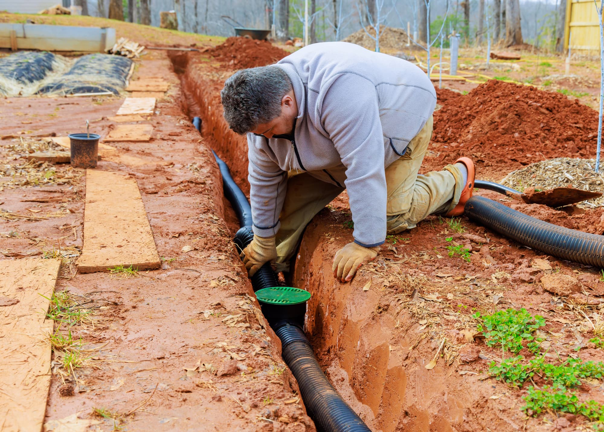 What is the difference of a french drain and trench drain