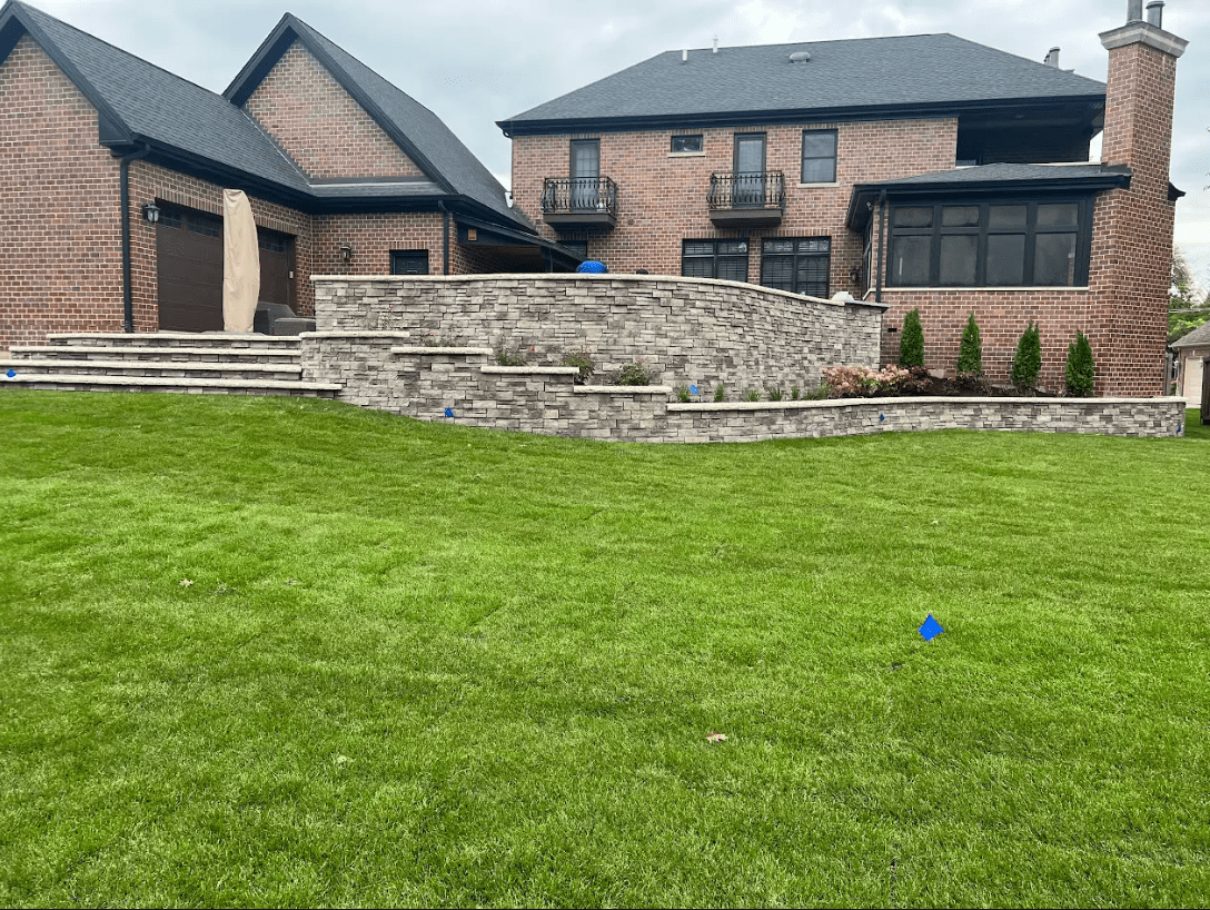 Downers Grove Hardscaping Project