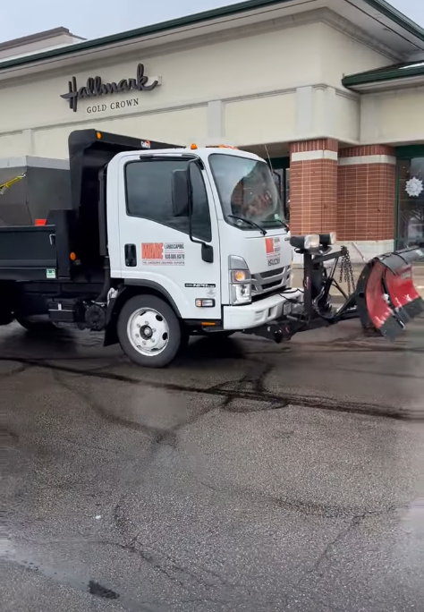 Commercial Snow Salting