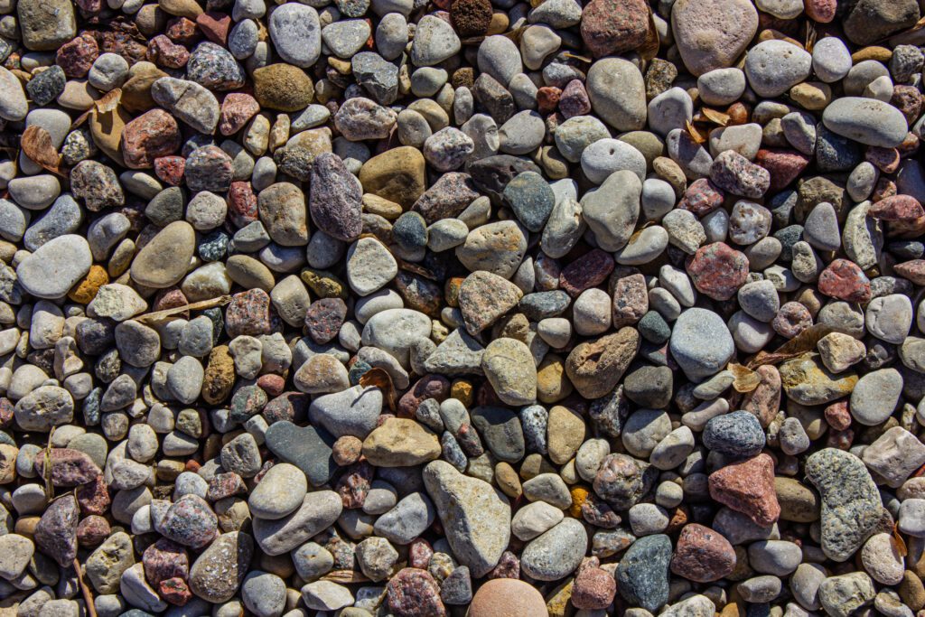 River Rock multi color stones.