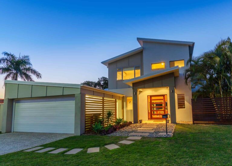 Beautifully landscaped commercial property with a dry, green lawn and efficient drainage system.