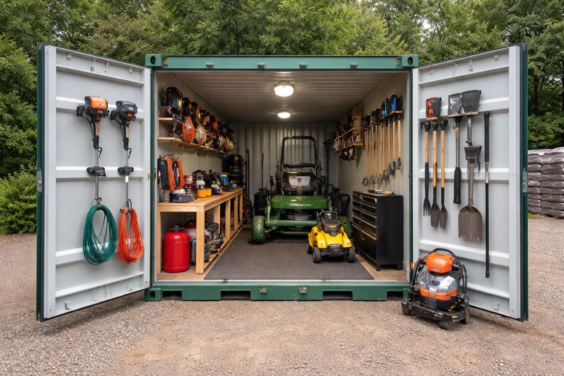 Storage Solutions for Landscaping Equipment
